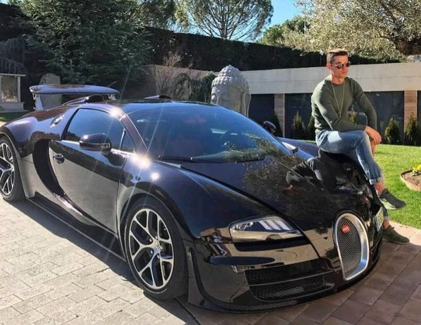 Cristiano Ronaldo’s Bugatti Veyron worth €1.7m involved in an accident